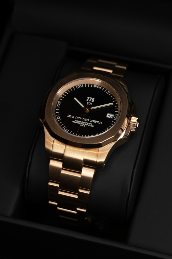 Zman Watch rose gold 770 box